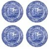 Spode - Blue Italian Dinner Plate Set 4pce 2 Spode - Blue Italian Dinner Plate Set 4pce -Villeroy & Boch shop 117724 Large