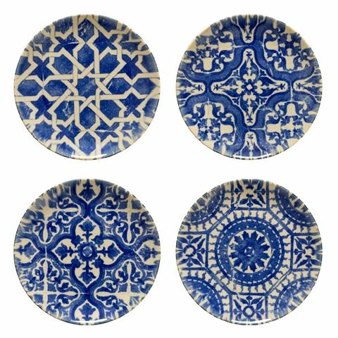 Costa Nova - Elements Salad/Dessert Plate Set 4pce 22cm 3 Costa Nova - Elements Salad/Dessert Plate Set 4pce 22cm