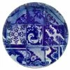 Costa Nova - Lisboa Blue Tile Round Platter 2 Costa Nova - Lisboa Blue Tile Round Platter -Villeroy & Boch shop 119392 Large