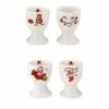 Ashdene - Little Aussie Christmas Set Of 4 Egg Cup -Villeroy & Boch shop 159481 Large