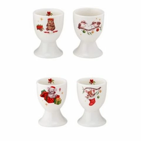 Ashdene - Little Aussie Christmas Set Of 4 Egg Cup 3 Ashdene - Little Aussie Christmas Set Of 4 Egg Cup