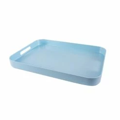 Serroni - Melamine Rectangular Tray Duck Egg Blue