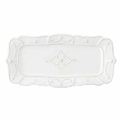 Juliska - Jardins Du Monde Whitewash Hostess Tray 36.8cm