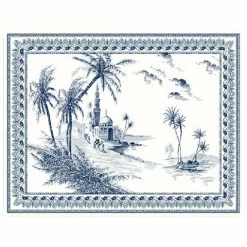 Gien - Les Dépareillées Acrylic Serving Tray 36x46cm