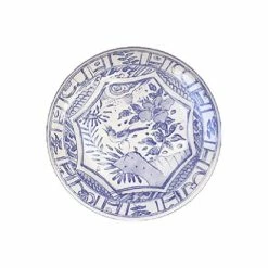 Gien - Canape Plate Set Oiseau Bleu 4pce