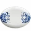 Caskata - Blue Lucy Coupe Oval Platter 37cm 2 Caskata - Blue Lucy Coupe Oval Platter 37cm -Villeroy & Boch shop 167664 Large