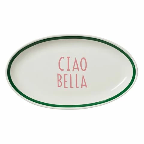 In The Roundhouse - Ciao Bella Oval Platter 35cm 3 In The Roundhouse - Ciao Bella Oval Platter 35cm