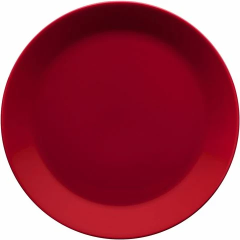Iittala - Teema Plate Red 21cm 3 Iittala - Teema Plate Red 21cm