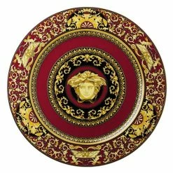 Rosenthal - Versace Medusa Service Plate Red