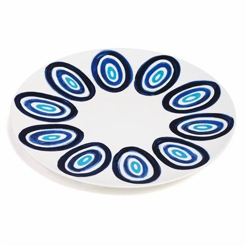 ThemisZ - The Kyklos Dinner Plate Blue 31cm 2 ThemisZ - The Kyklos Dinner Plate Blue 31cm