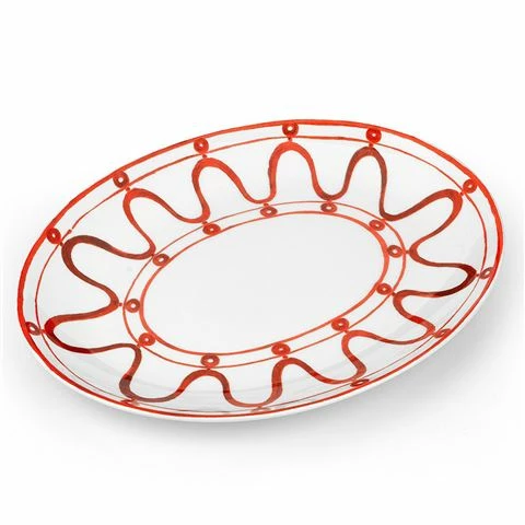 ThemisZ - The Serenity Serving Platter Burgundy 36cm 3 ThemisZ - The Serenity Serving Platter Burgundy 36cm