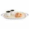 Julia Knight - Peony Rectangular Tray With Handles Snow 57cm -Villeroy & Boch shop 408603 Large