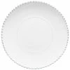 Costa Nova - Pearl White Charger Plate/Platter 33cm -Villeroy & Boch shop 409073 Large