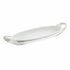 Sambonet - New Living S.S Holder W/Porcelain Fish Dish 48cm 1 Sambonet - New Living S.S Holder W/Porcelain Fish Dish 48cm -Villeroy & Boch shop 415155 Large