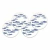 Caskata - School Of Fish Canapes Blue Boxed Set Of 4pce 1 Caskata - School Of Fish Canapes Blue Boxed Set Of 4pce -Villeroy & Boch shop 415385 Large
