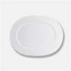 Bernardaud - Ecume White Matte Rim Oval Platter 30cm 1 Bernardaud - Ecume White Matte Rim Oval Platter 30cm -Villeroy & Boch shop 415426 Large