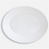 Bernardaud - Twist Blanc Oval Platter 39.5cm 2 Bernardaud - Twist Blanc Oval Platter 39.5cm -Villeroy & Boch shop 415450 Large