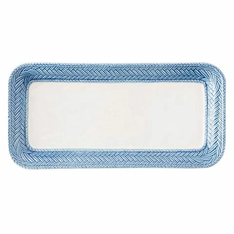 Juliska - Le Panier Blue & White Hostess Tray 34cm 3 Juliska - Le Panier Blue & White Hostess Tray 34cm