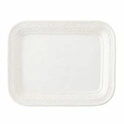 Juliska - Le Panier White Platter Large 37x29cm