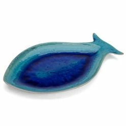 Casafina - Dori Dourada Atlantic Blue Dish 43cm