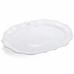 Casafina - Impressions White Oval Platter Medium 35cm