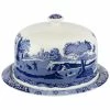 Spode - Blue Italian Two-Piece Serving Platter With Dome 1 Spode - Blue Italian Two-Piece Serving Platter With Dome -Villeroy & Boch shop 449482 Large