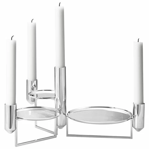 Georg Jensen - Tunes Collection Stainless Steel Centrepiece 3 Georg Jensen - Tunes Collection Stainless Steel Centrepiece