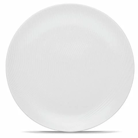 Noritake - Wow Dune Round Platter White 31cm 3 Noritake - Wow Dune Round Platter White 31cm
