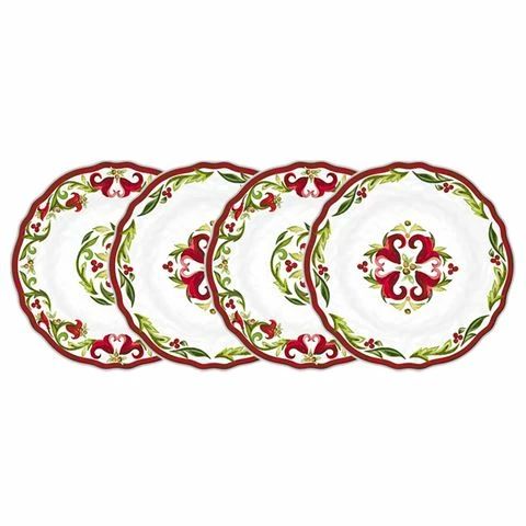 Le Cadeaux - Vischio Appetizer Plate Set 4pce 3 Le Cadeaux - Vischio Appetizer Plate Set 4pce