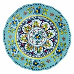 Le Cadeaux - Madrid Salad Plate Turquoise 23cm