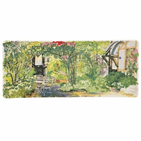 Gien - Paris A Giverny Rectangular Serving Tray 3 Gien - Paris A Giverny Rectangular Serving Tray