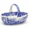 Spode - Blue Italian Basket With Handle 2 Spode - Blue Italian Basket With Handle -Villeroy & Boch shop 536507 Large
