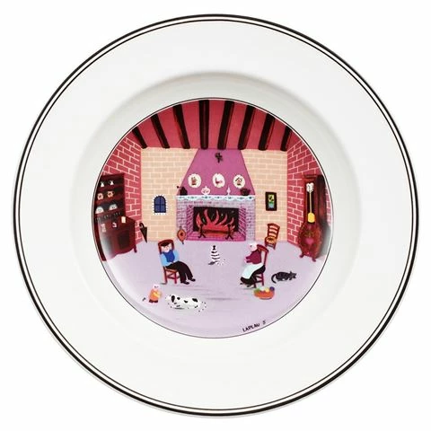 Villeroy & Boch V&B - Design Naif Deep Plate Fireplace 3 Villeroy & Boch V&B - Design Naif Deep Plate Fireplace