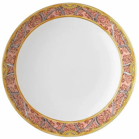 Rosenthal - Versace La Scala Palazzo Deep Plate Rosa 22cm 3 Rosenthal - Versace La Scala Palazzo Deep Plate Rosa 22cm