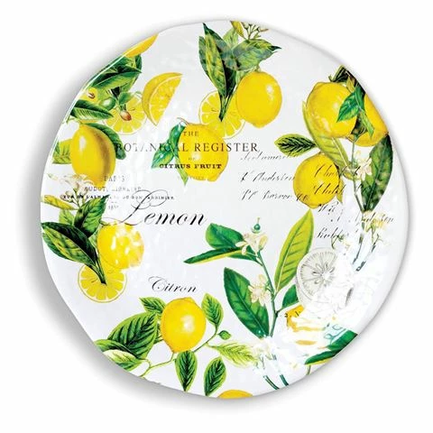 Michel Design - Lemon Basil Round Platter 3 Michel Design - Lemon Basil Round Platter