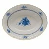 Herend - Chinese Bouquet Blue AB Oval Vegetable Dish 1 Herend - Chinese Bouquet Blue AB Oval Vegetable Dish -Villeroy & Boch shop 581209 Large