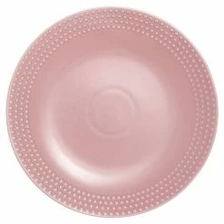 Ladelle - Abode Textured Round Platter Pink Sand