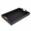 Grace - Tray With Bamboo Handles Black 56x36cm 1 Grace - Tray With Bamboo Handles Black 56x36cm -Villeroy & Boch shop 590123 Large