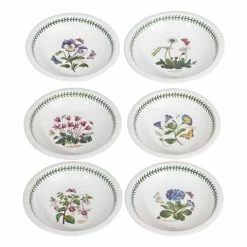 Portmeirion - Botanic Garden Low Bowl Set 6pce