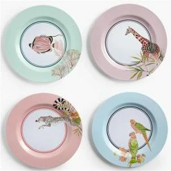 Yvonne Ellen - Picnic Dinner Plate Set 4pce