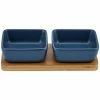 Ladelle - Entertainer Bowl Navy Set 3pce 2 Ladelle - Entertainer Bowl Navy Set 3pce -Villeroy & Boch shop 592662 Large