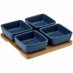 Ladelle - Entertainer Bowl Navy Set 5pce