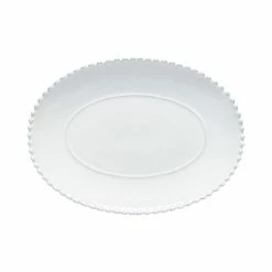 Costa Nova - Pearl White Oval Platter 33cm