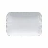 Costa Nova - Pearl White Rectangular Platter 30cm 1 Costa Nova - Pearl White Rectangular Platter 30cm -Villeroy & Boch shop 595282 Large