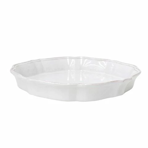 Casafina - Impressions White Pie Dish 30cm 3 Casafina - Impressions White Pie Dish 30cm