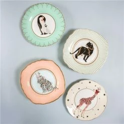 Yvonne Ellen - Cake Plate Set 4pce 16cm