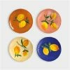 Klever - Lemon Full Colour Plate Set 4pce -Villeroy & Boch shop 596116 Large
