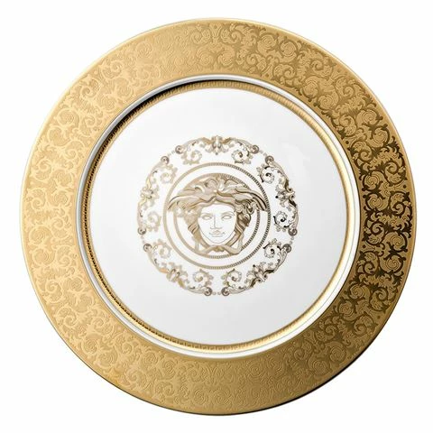 Rosenthal - Versace Medusa Gala Serving Plate Gold 3 Rosenthal - Versace Medusa Gala Serving Plate Gold
